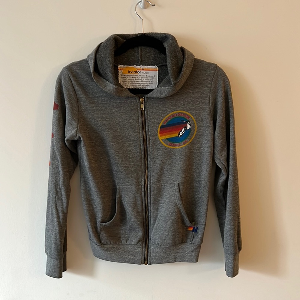 AVIATOR NATION Kids Zip-up Hoodie